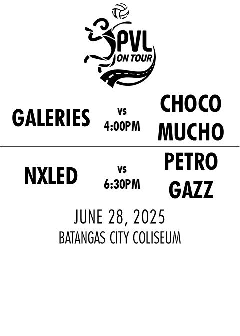 PVL ON TOUR: GALERIES vs CHOCO MUCHO | NXLED vs PETRO GAZZ