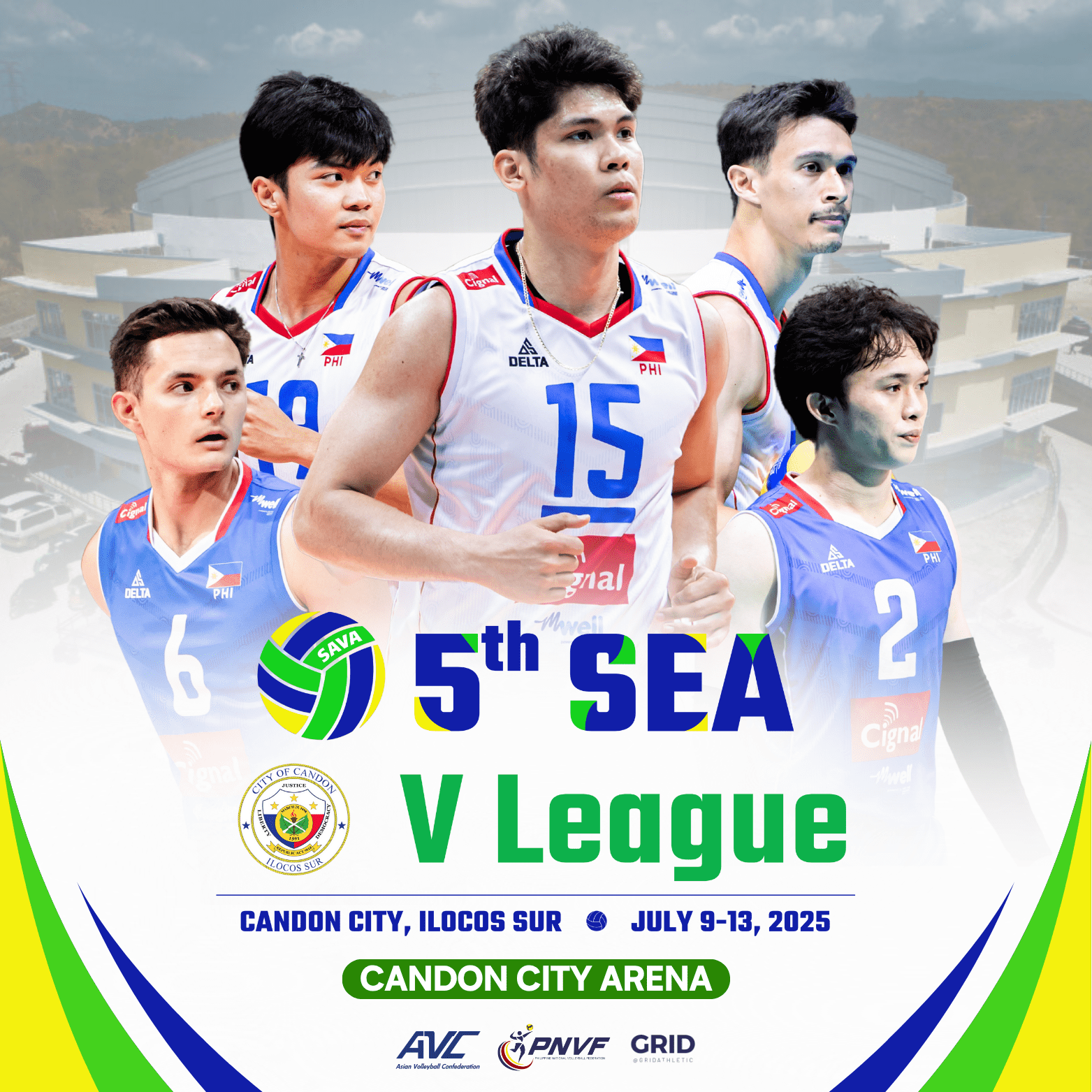 SEA VLeague MEN'S COMPETITION 2025: THAILAND vs CAMBODIA | INDONESIA vs PHILIPPINES