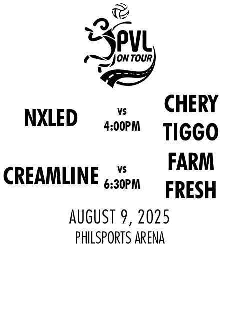 PVL ON TOUR: NXLED vs CHERY TIGGO | CREAMLINE vs FARM FRESH