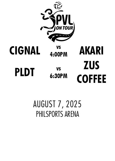 PVL ON TOUR: CIGNAL vs AKARI | PLDT vs ZUS COFFEE