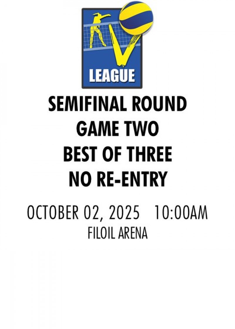 VLEAGUE SEMIFINALS GAME TWO - BEST OF THREE