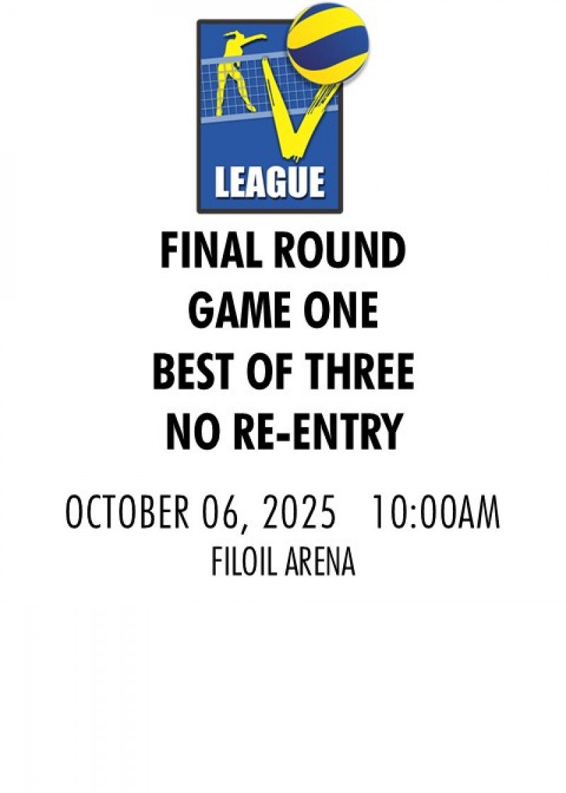VLEAGUE FINALS GAME ONE - BEST OF THREE