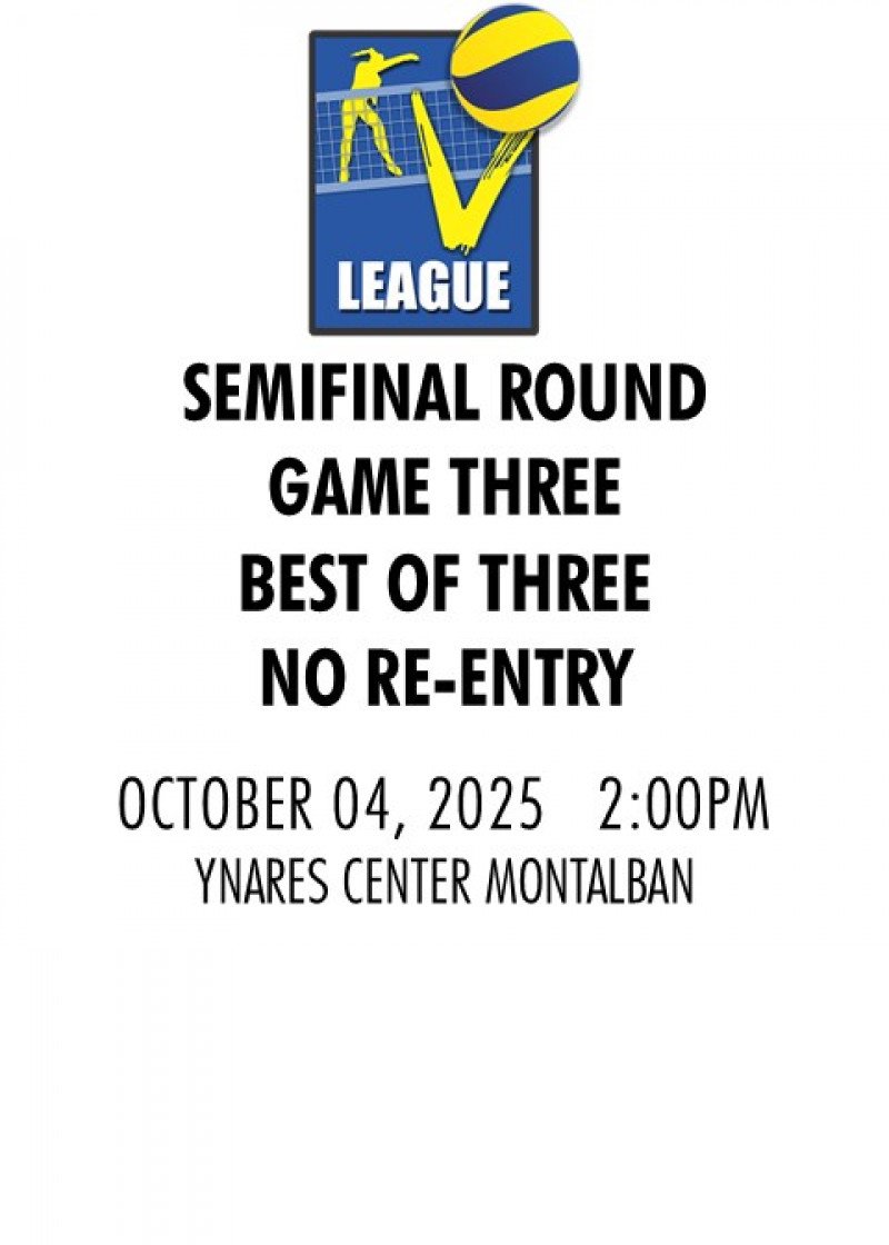 VLEAGUE SEMIFINALS GAME THREE - BEST OF THREE