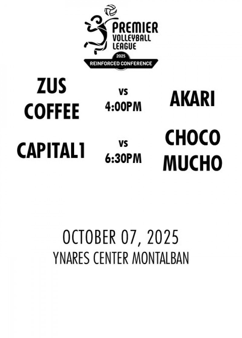 PVL REINFORCED CONFERENCE 2025: ZUS COFFEE THUNDERBELLES vs AKARI CHARGERS | CAPITAL1 SOLAR SPIKERS vs CHOCO MUCHO FLYING TITANS