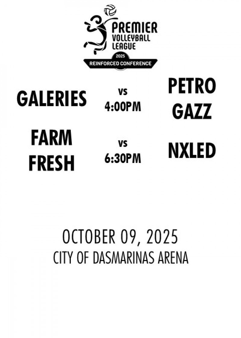 PVL REINFORCED CONFERENCE 2025: GALERIES TOWER HIGHRISERS vs PETRO GAZZ ANGELS | FARM FRESH FOXIES vs NXLED CHAMELEONS