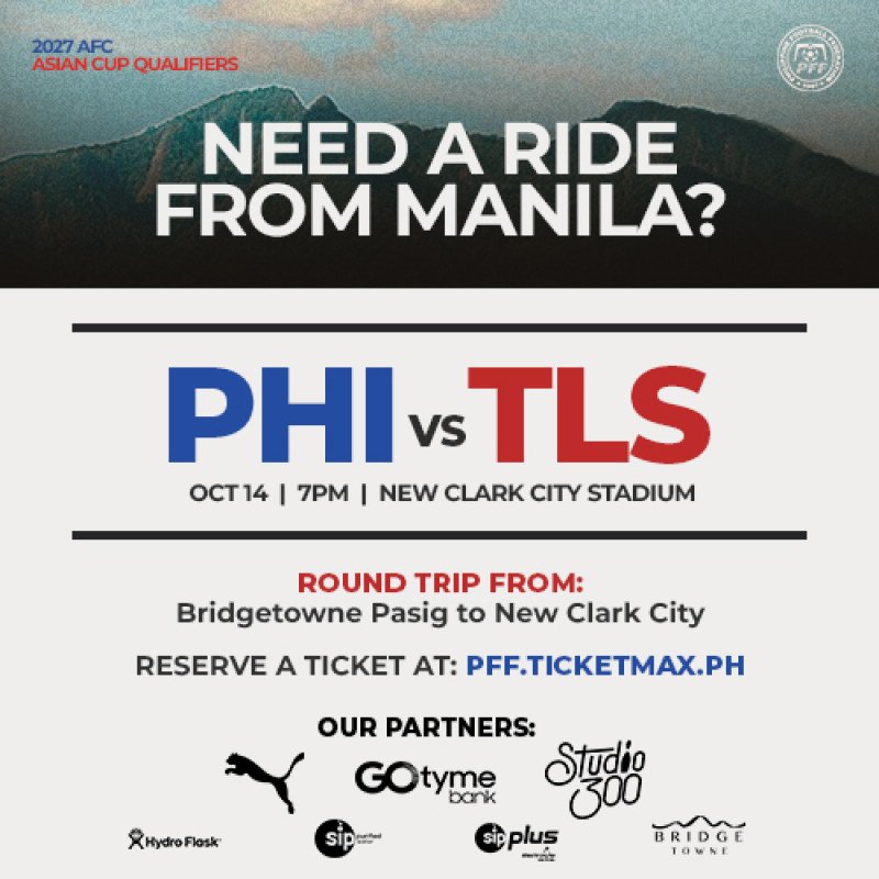 FREE BUS RIDE TO NEW CLARK CITY - PHI VS TLS