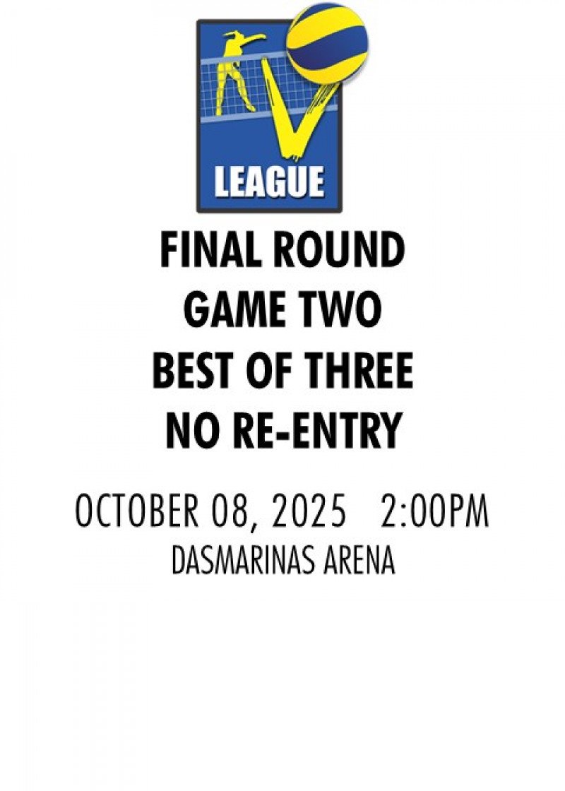 VLEAGUE FINALS GAME TWO - BEST OF THREE