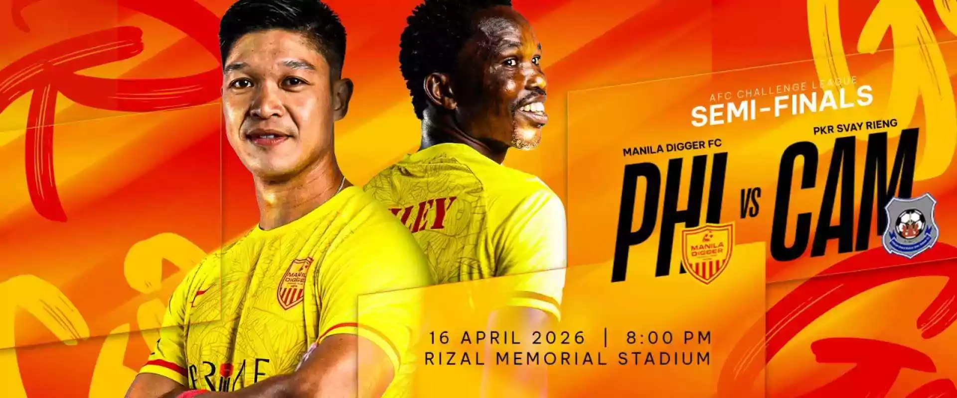 AFC CHALLENGE LEAGUE: MANILA DIGGER FC vs. PREAH KHAN REACH SVAY RIENG FC