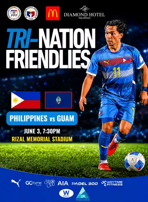 TRI-NATION FRIENDLIES: PHILIPPINES vs GUAM