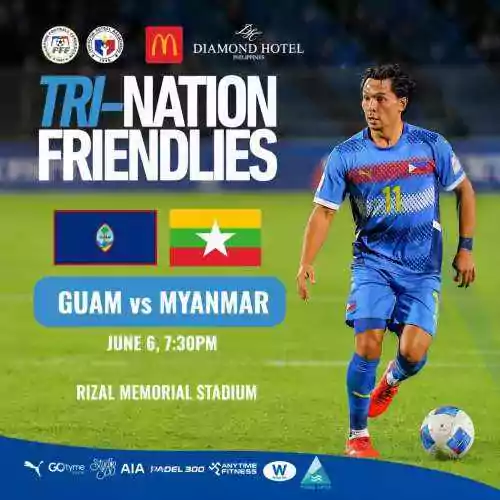 TRI-NATION FRIENDLIES: GUAM vs MYANMAR