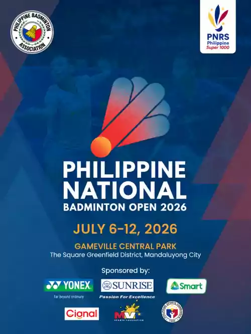 PHILIPPINE NATIONAL BADMINTON OPEN 2026