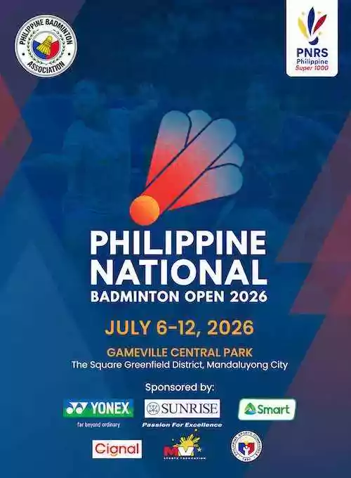 PHILIPPINE NATIONAL BADMINTON OPEN 2026 FINALS