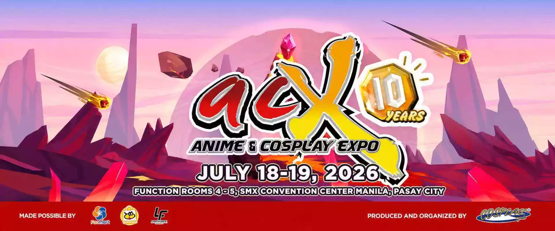 Anime and Cosplay Expo 2026 - Radiant Ruby