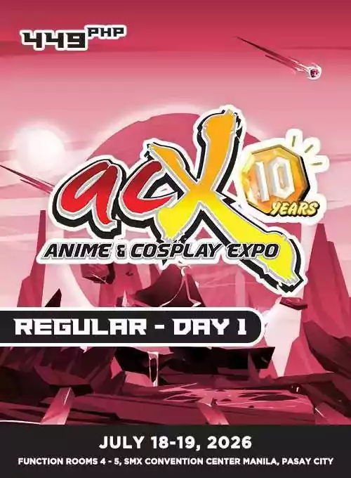 Anime and Cosplay Expo 2026: Day 1 Regular Pass
