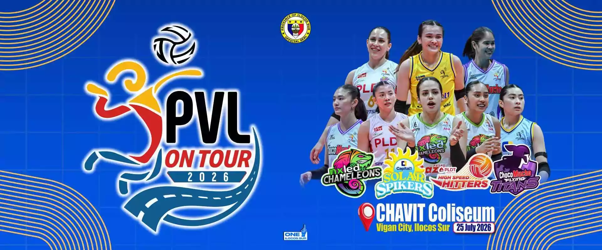 PVL ON TOUR 2026 IN VIGAN: NXLED v CAPITAL1 and PLDT v CHOCO MUCHO 