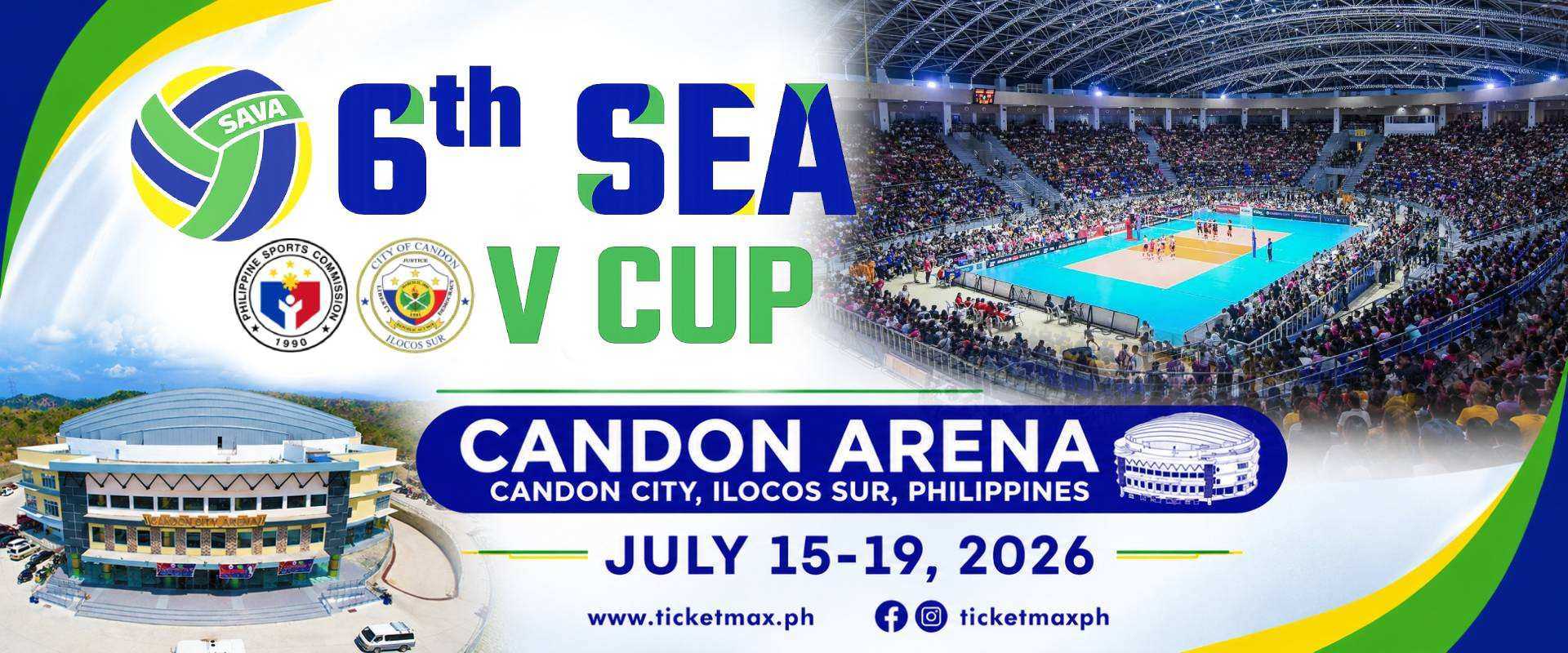 6TH SEA V CUP IN CANDON, ILOCOS SUR, PHILIPPINES
