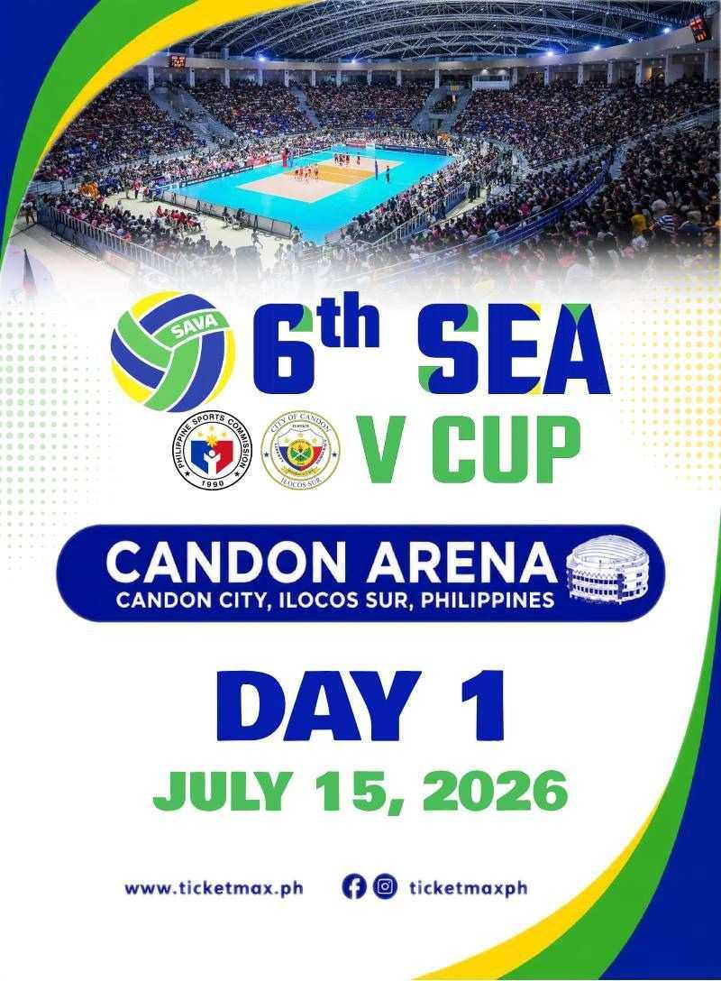 6TH SEA V CUP IN CANDON, ILOCOS SUR - JULY 15 GAMES