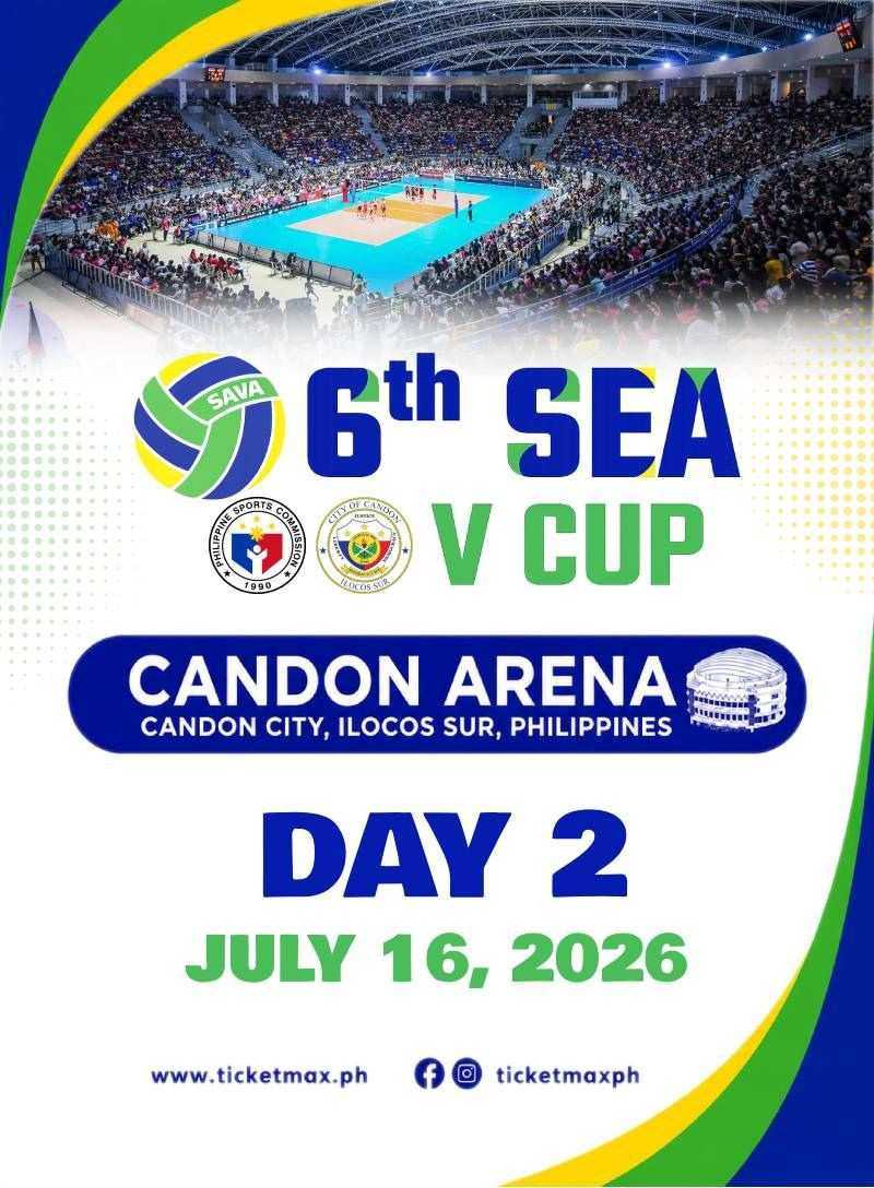 6TH SEA V CUP IN CANDON, ILOCOS SUR - JULY 16 GAMES