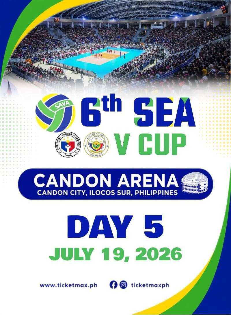 6TH SEA V CUP IN CANDON, ILOCOS SUR - JULY 19 GAMES