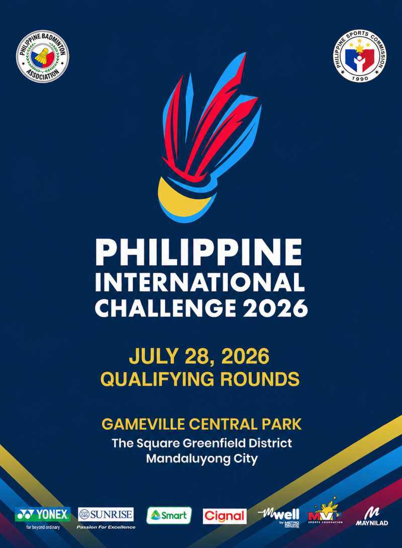 PHILIPPINE INTERNATIONAL CHALLENGE 2026 QUALIFYING ROUNDS