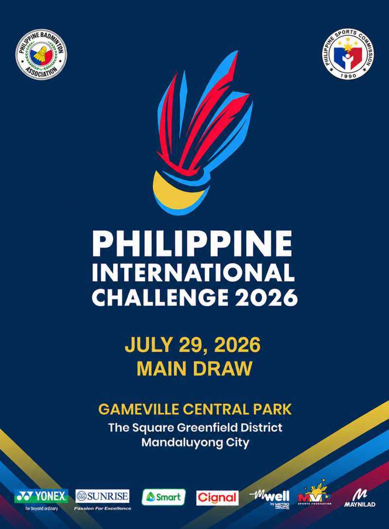 PHILIPPINE INTERNATIONAL CHALLENGE 2026 MAIN DRAW DAY 1