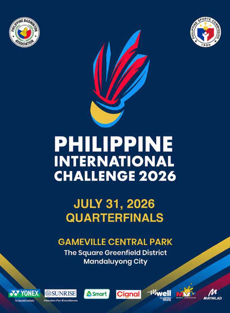 PHILIPPINE INTERNATIONAL CHALLENGE 2026 QUARTERFINALS