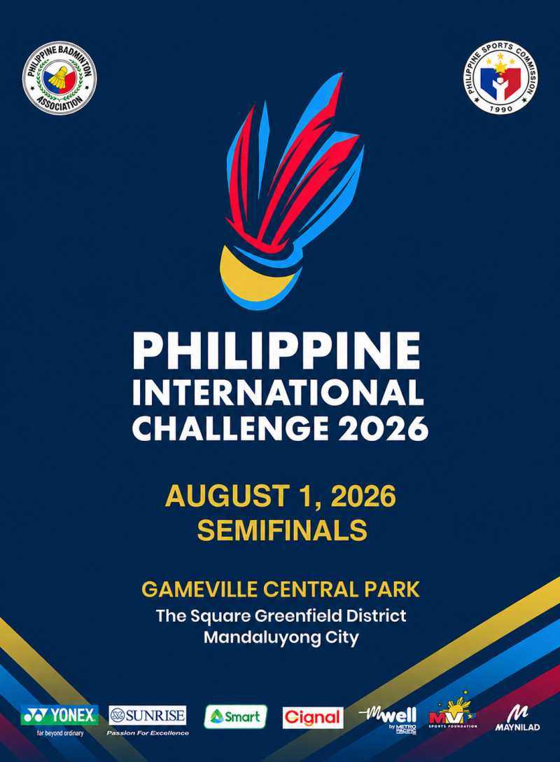PHILIPPINE INTERNATIONAL CHALLENGE 2026 SEMIFINALS