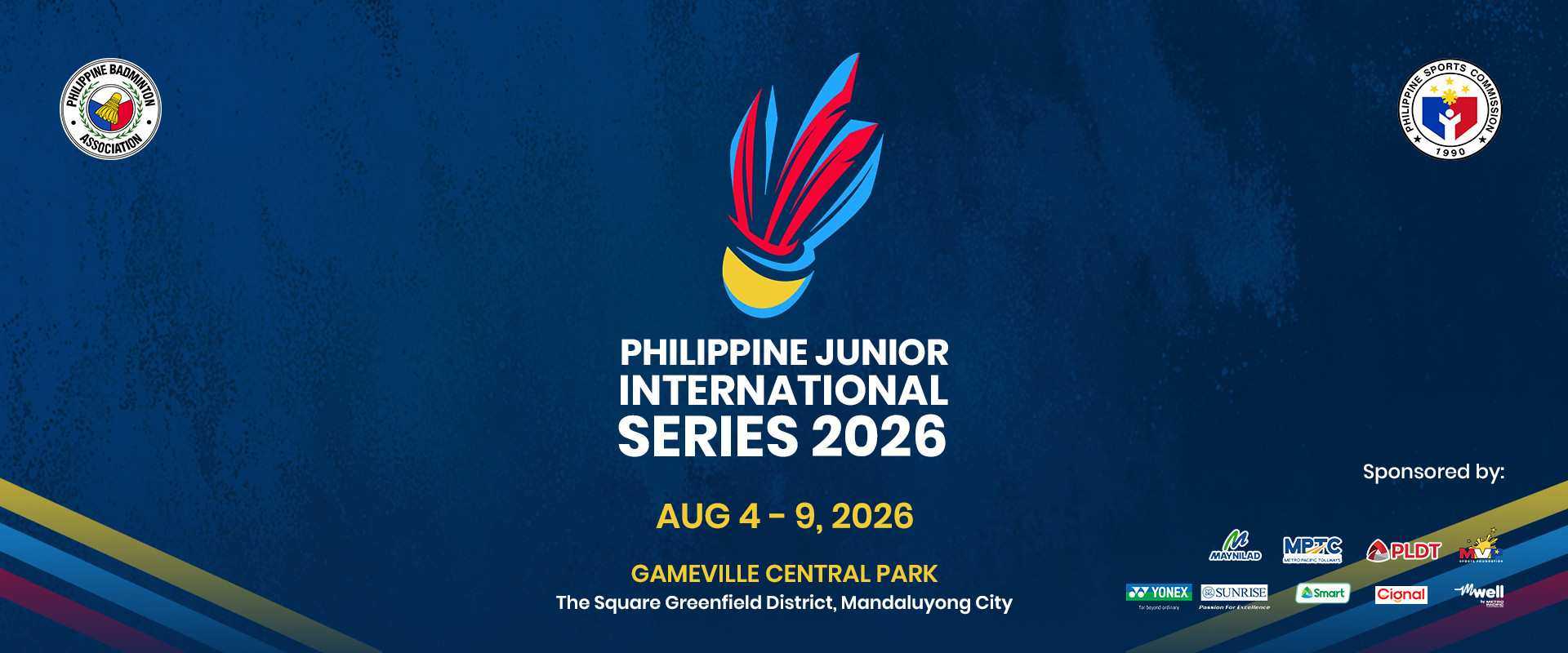 PHILIPPINE JUNIOR INTERNATIONAL SERIES 2026