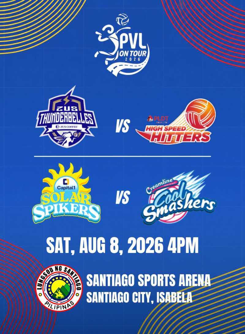ZUS COFFEE vs PLDT and CAPITAL1 vs CREAMLINE - PVL ON TOUR 2026 IN SANTIAGO