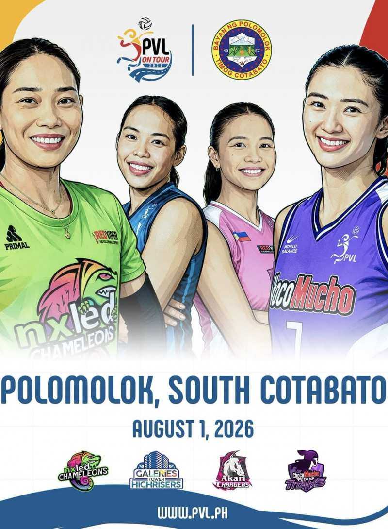 PVL ON TOUR 2026 IN POLOMOLOK: NXLED vs GALERIES TOWER and AKARI vs CHOCO MUCHO