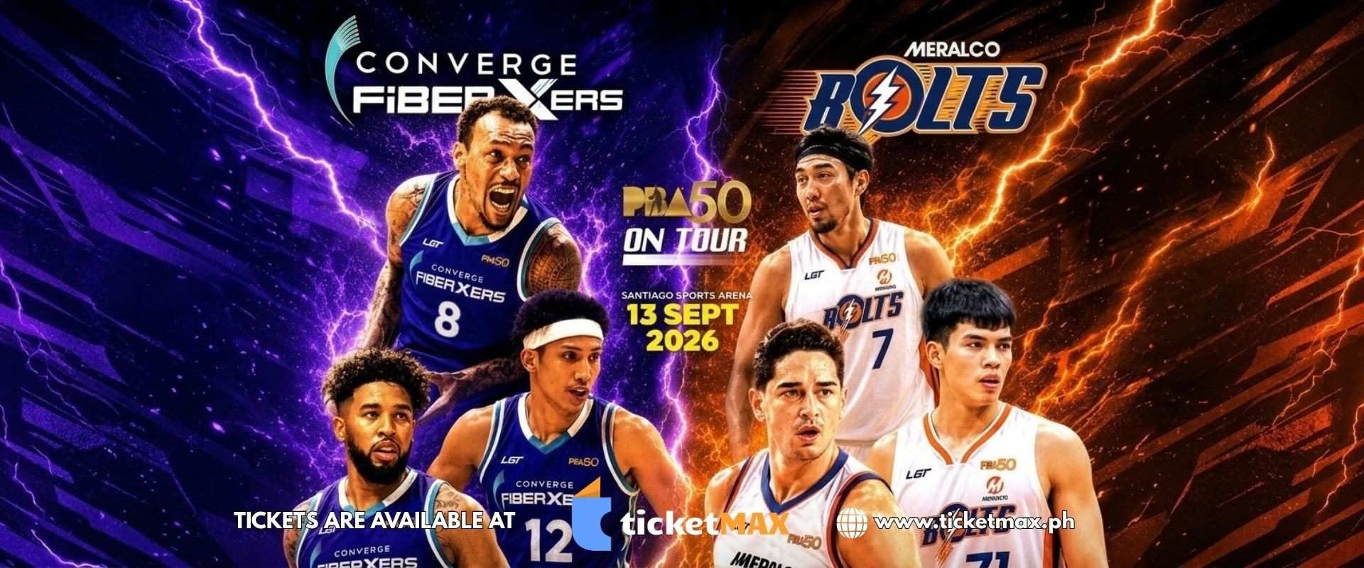 MERALCO VS CONVERGE - PBA ON TOUR 2026 IN SANTIAGO CITY