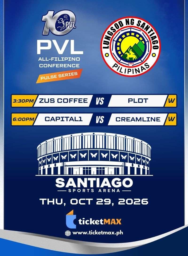 ZUS COFFEE vs PLDT, CAPITAL1 vs CREAMLINE - PVL AFC 2026 PULSE SERIES IN SANTIAGO